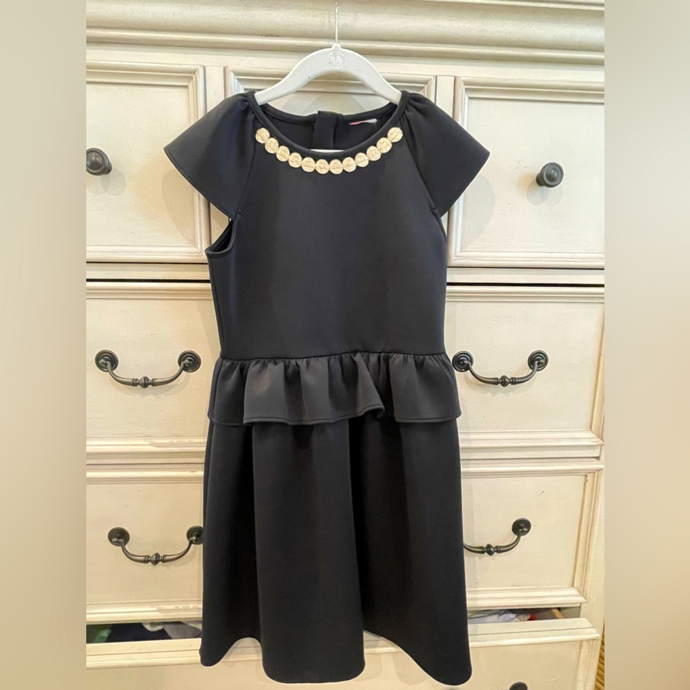 Girls Lily Pulitzer, black dress size 10